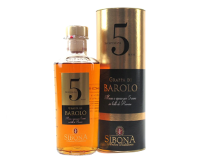 Sibona grappa Barolo 5 éves  0,5l